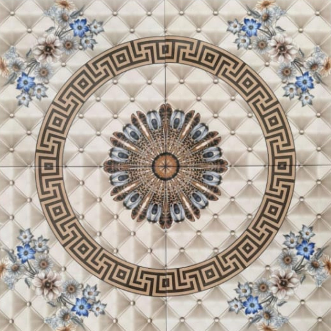 ZUBA 249- (60.5 X 60.5cm) Floor Tile