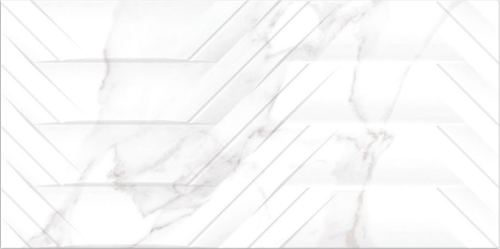 TRAPEZE CARRARA - (30 X 60cm) Wall Tile