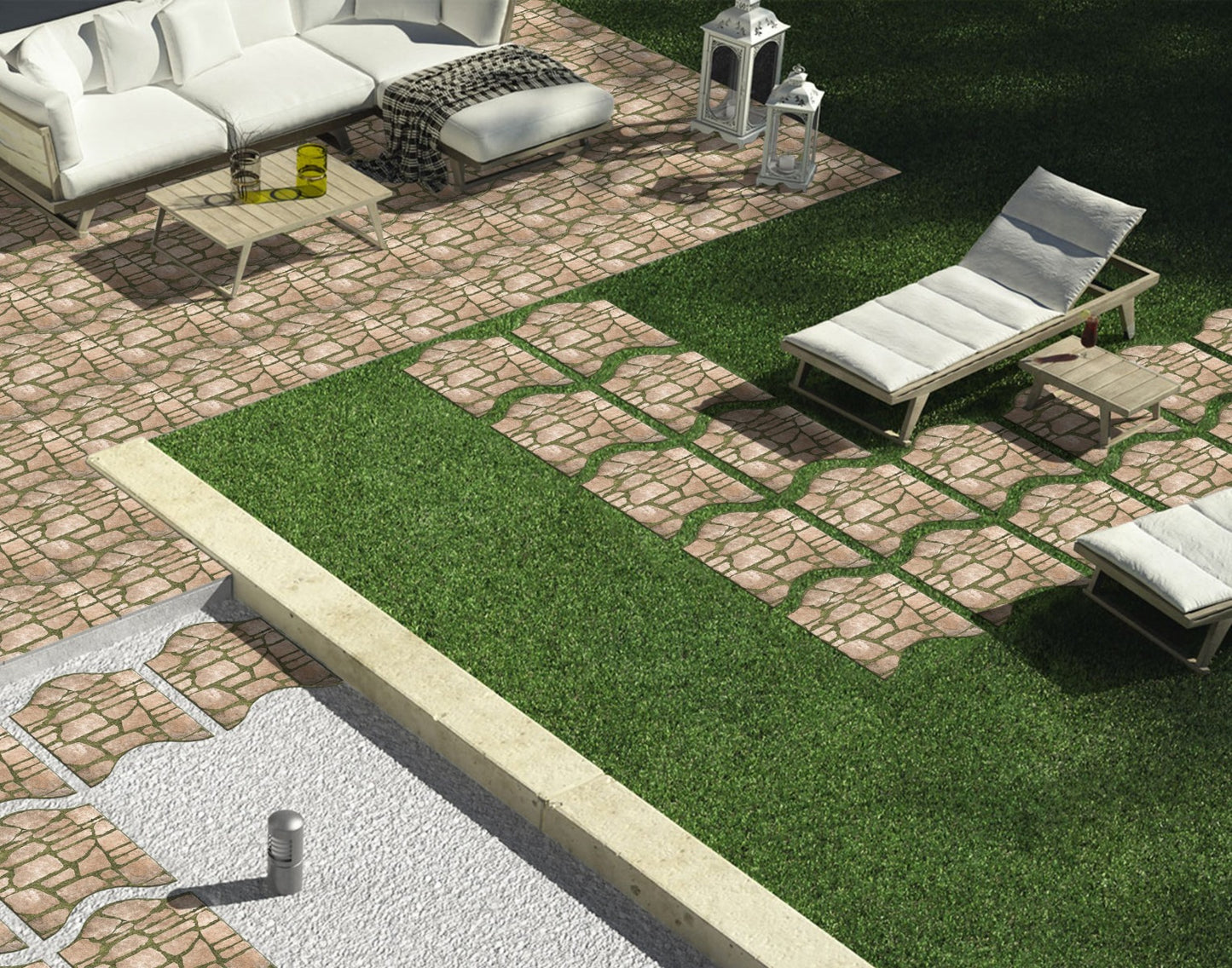 MONTANA GARDEN - (50 X 60cm) Floor Tile