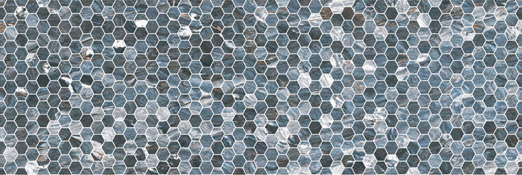 MOSAIC OCEAN D BLUE MIX - (30 X 90cm) Wall Tile