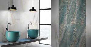 ROCKET TEAL MIX - (60 X 120cm) Floor Tile