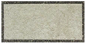 2118 - Stone & Mosaic Border (25 X 50cm) Wall TIle