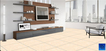 Load image into Gallery viewer, Escrol Beige - (42 X 42cm) Floor Tile
