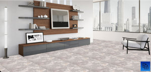 Golden Gray - (42 X 42cm) Floor Tile