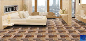 Mexico Brown - (52.5 X 52.5cm) Floor Tile