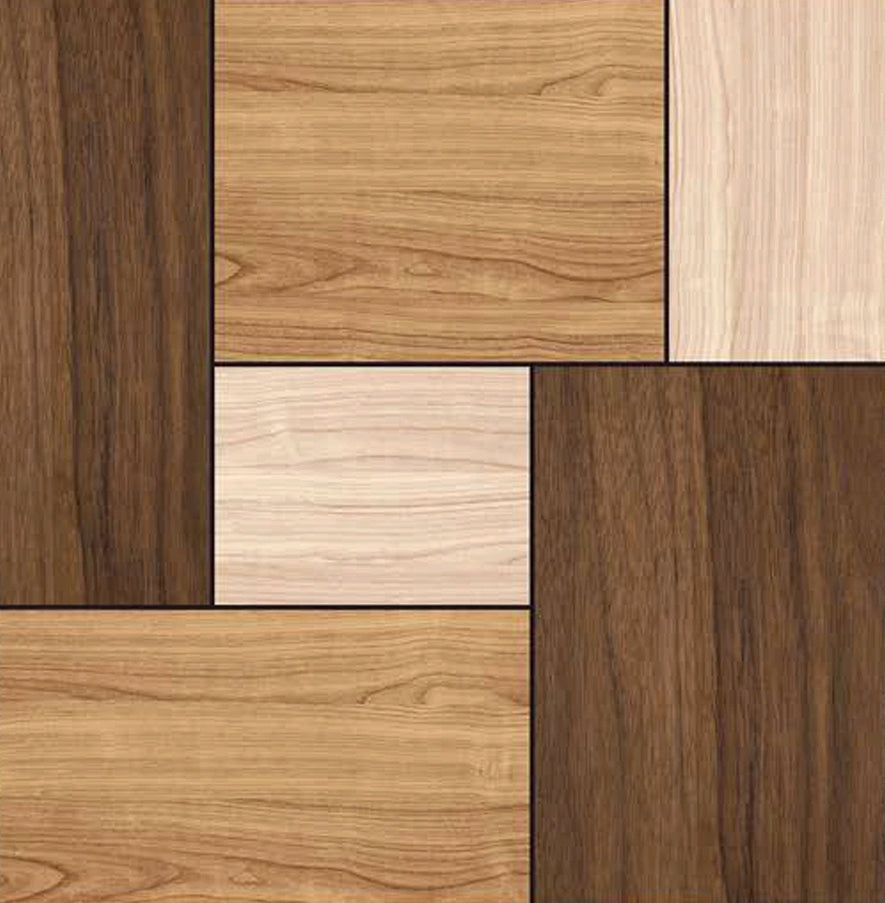 Timber Brown - (52.5 X 52.5cm) Floor Tile